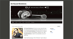 Desktop Screenshot of djsoundsolutions.com